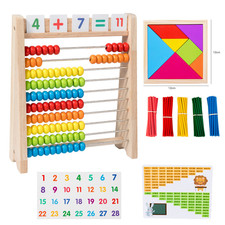 Wooden Abacus for Kids 10-Row