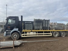 Daf LF scaffold scaffolding flatbed lorry truck