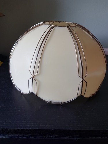 Vintage retro scalloped cream - vintage,