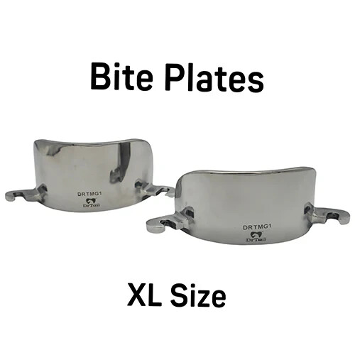 Bite plates for equine - for,