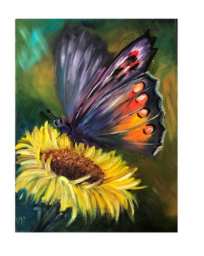 Amazing butterfly and - amazing,