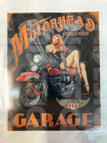 Vintage motorhead garage - vintage, style