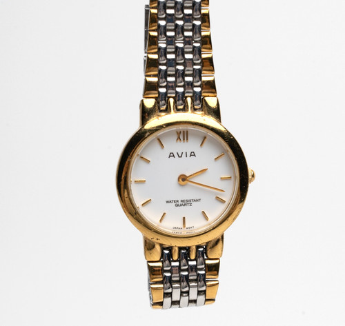 Avia quartz watch two tone - avia, two-tone