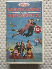 Bedknobs & Broomsticks 1971 Original Disney UK VHS Rental Small Box 1980’s Retro