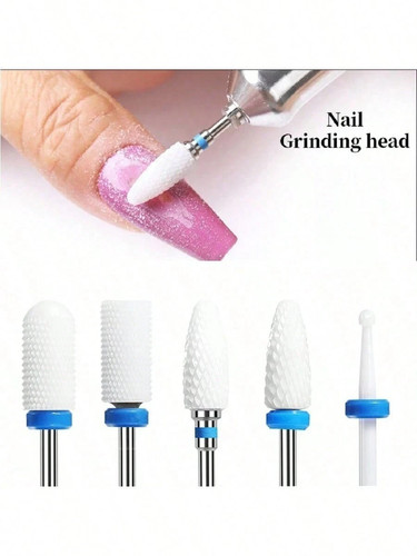 5pcs ceramic nail - nail, drill