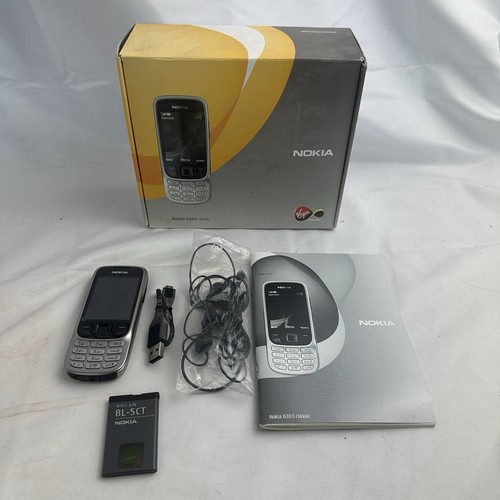 Nokia 6303 classic silver - nokia,