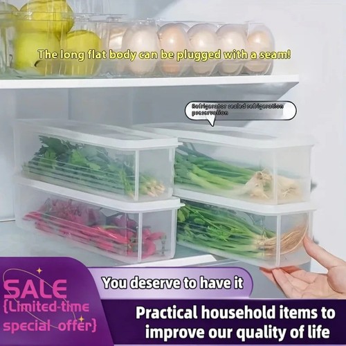 4pcs transparent food - food, storage