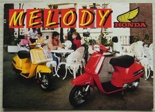 HONDA Melody Deluxe Scooter 49cc MB50M-E Sales Brochure c1984 Ref PB84003A