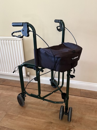 Folding rollator walker with - folding,