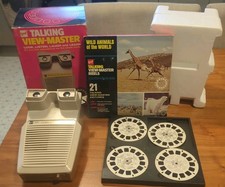 GAF Talking View-Master, Demo Reel + 3 Sets of Reels -used- Ex Cond Boxed