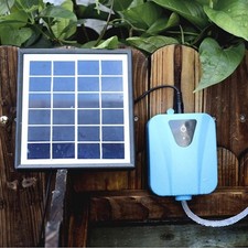 Solar Power Oxygenator Pond
