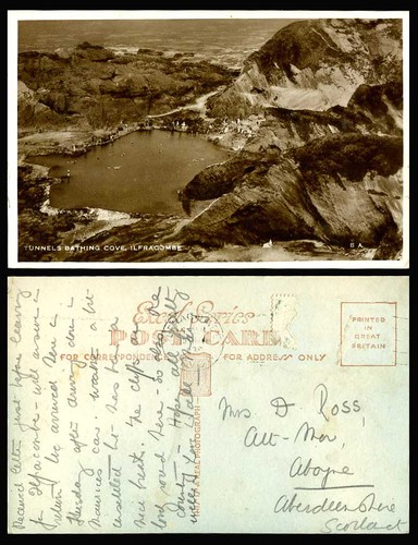 Ilfracombe tunnels bathing - tunnels,