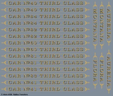 Railtec waterslide decals - railtec,