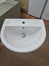 White Ceramic Bathroom Basin