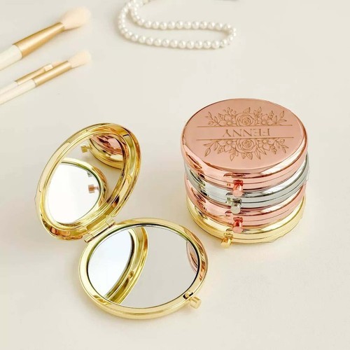 Personalised compact mirror - compact,