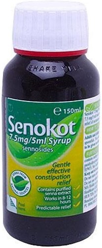 Senokot 5mg 5ml sennoside - 7.5mg/5ml,