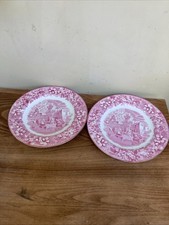 Wedgewood Ferrara Plum 9” Dinner Plate X2