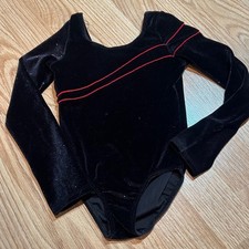 Danskin Girls Black Glitter