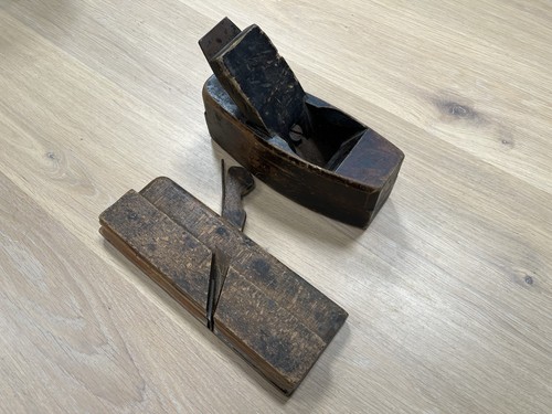 Pair vintage woodworking - pair, of