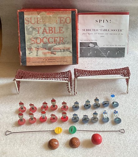 1950 subbuteo red box - red,