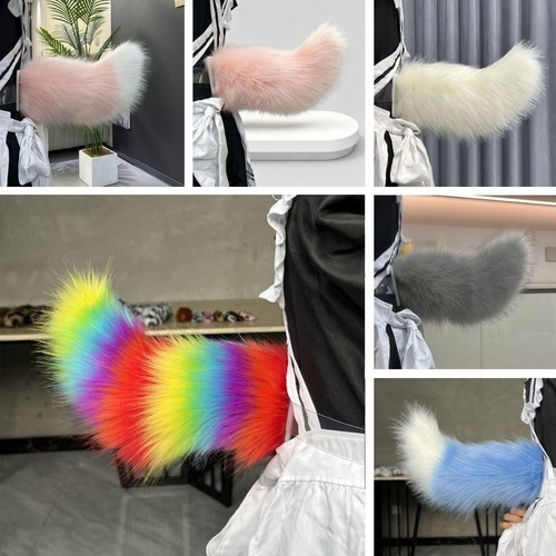 Electric furry tail movable - tail,