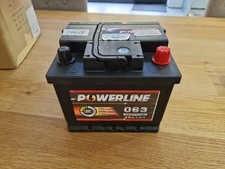 Car Battery 063 Powerline 063 300A 38Ah 210x175x175 mm