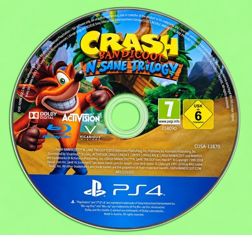 Crash bandicoot sane - n.,