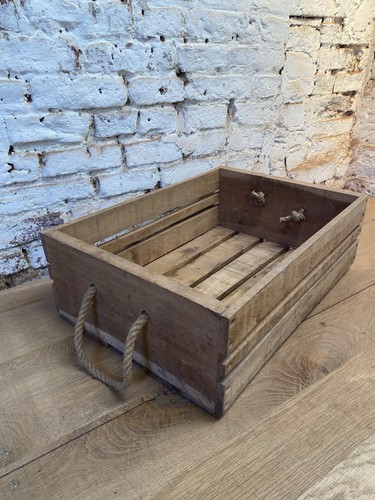 Vintage solid oak wooden - solid,