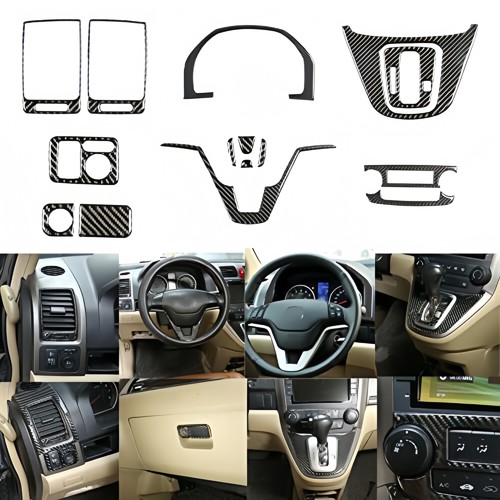 Car interior parts - interior, carbon
