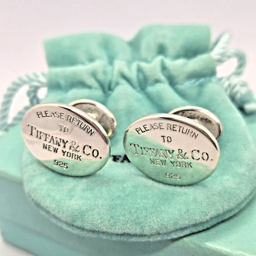 Tiffany silver 925 oval - co.,