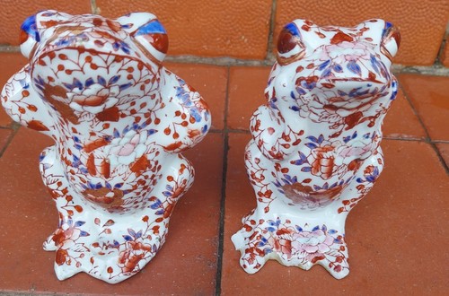 Antique chinese frogs pair - chinese,