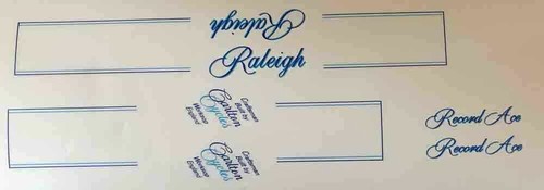 Raleigh record ace set blue - record,