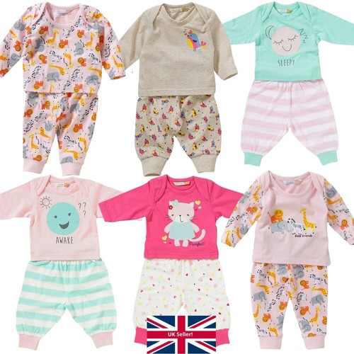 Baby girls long pyjamas - long, pjs