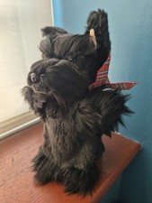 12" Scottish Terrier puppet