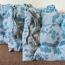 Dunelm - set of 3 seat pads