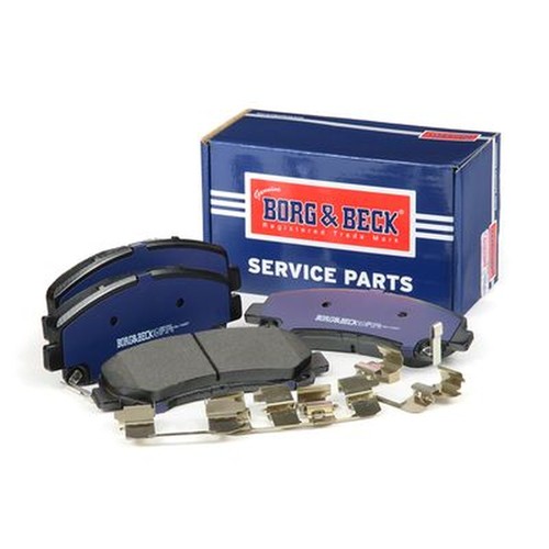 Borg beck front brake - beck, pad