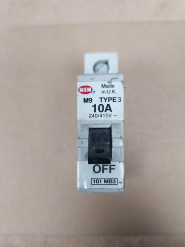 Mem mcb type amp m9 - mem, 3