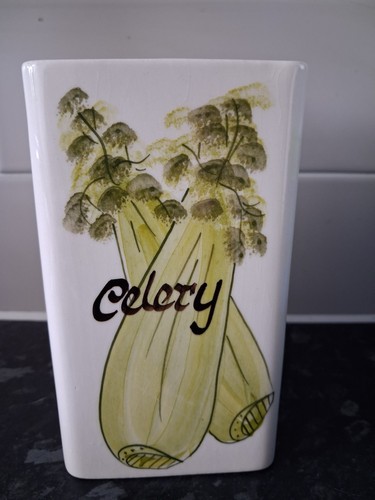 Vintage celery pot hand - celery,