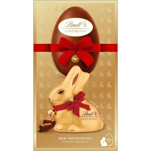 Lindt gold bunny egg - gold, milk