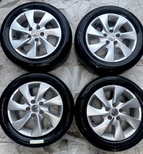 4 x Genuine Nissan 16" Alloy Wheels with Bridgestone 195/60R16 Tyres