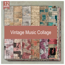 Vintage Music Collage - Craft