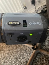 Bowens Esprit 2, 125 Studio Bright Reflector Flash Head Light. FREE DELIVERY. 