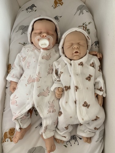 Two silicone reborn fully - silicone,