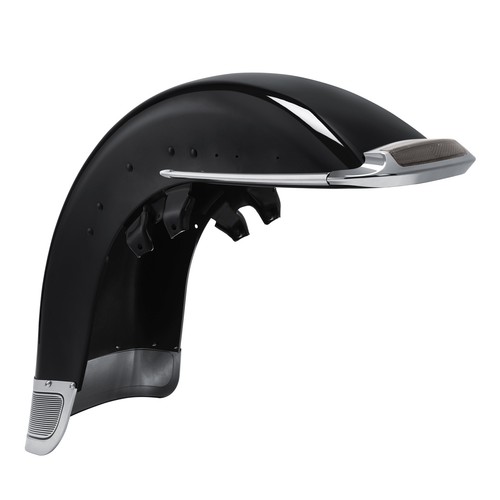 Vivid black front fender for - front,