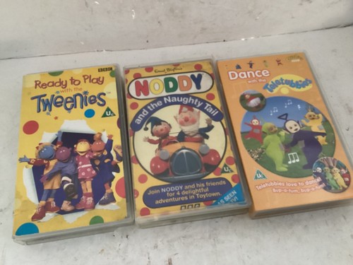Bbc vhs cassettes teletubbies - cassettes,