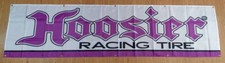 Workshop Hoosier Racing Banner Tyres Sign Pvc Motorsport Garage Display Car