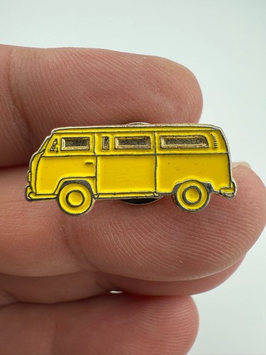 Small yellow campervan hippy - yellow,
