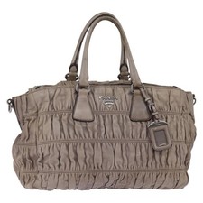 PRADA Gathered Hand Bag