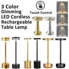 Metal Table Desk Lamp Cordless