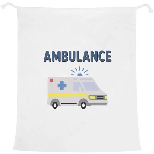 Emergency service ambulance - 'emergency,